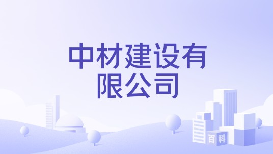 中材建设有限公司