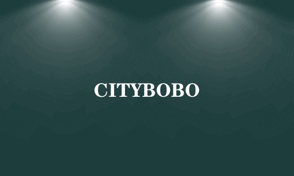 CITYBOBO