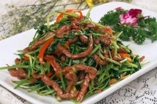 香菜肉丝