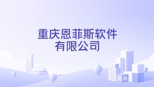重庆恩菲斯软件有限公司