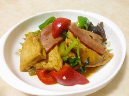 回锅豆腐