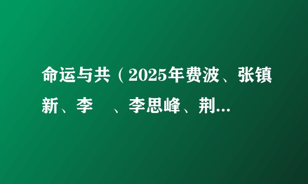 命运与共（2025年费波、张镇新、李旸、李思峰、荆典编导的节目）