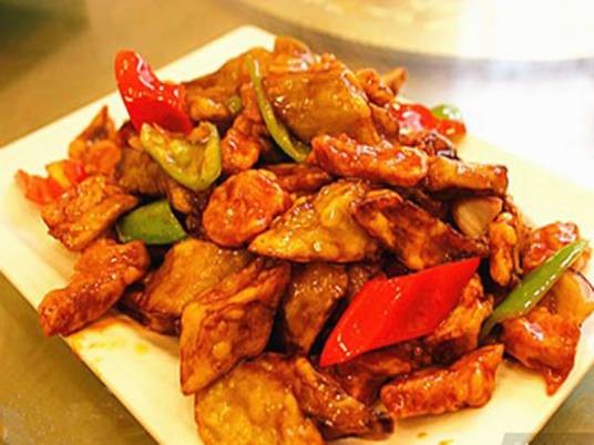 肉段烧茄子