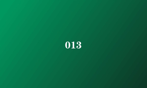013