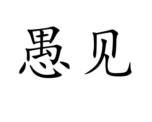 愚见