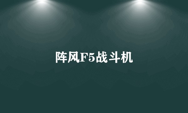阵风F5战斗机