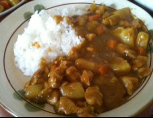 咖喱鸡肉饭