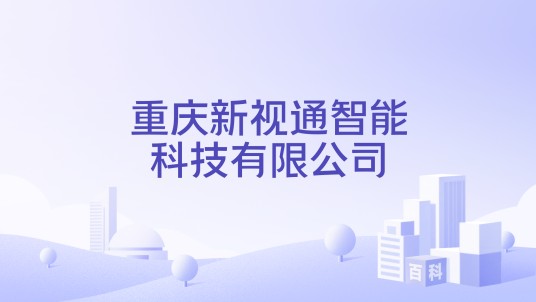 重庆新视通智能科技有限公司