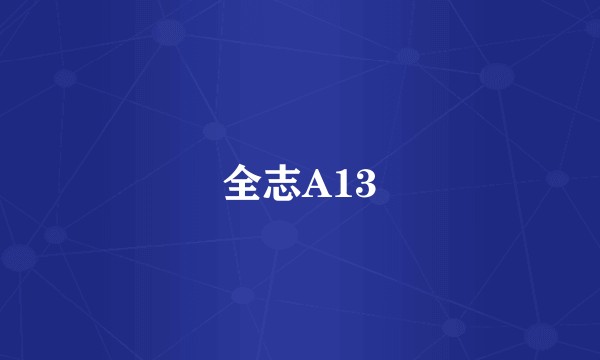 全志A13