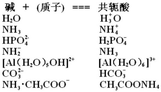 共轭酸