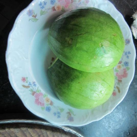 嫩绿青南瓜