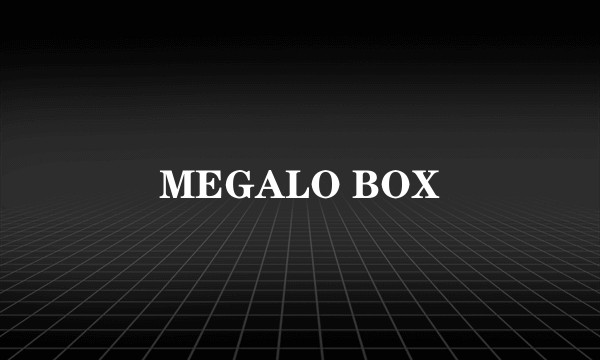 MEGALO BOX