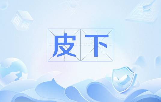 皮下（网络流行语）