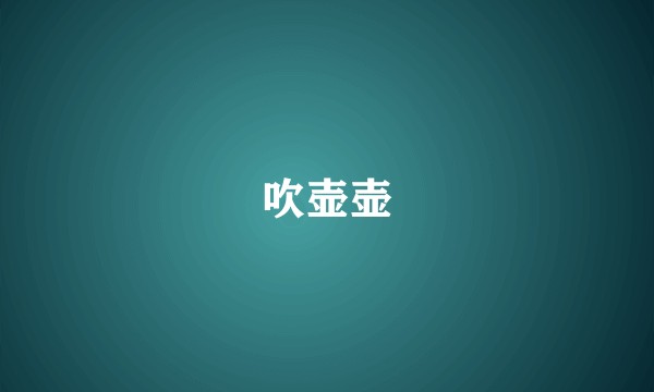 吹壶壶