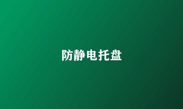 防静电托盘