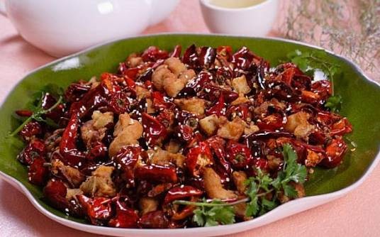 干煸鸡块