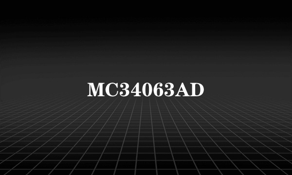MC34063AD