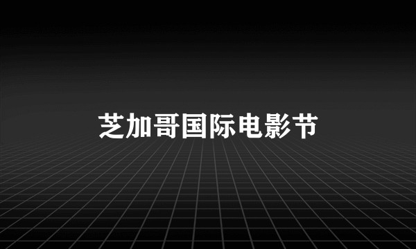 芝加哥国际电影节