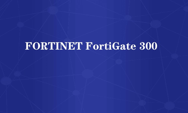 FORTINET FortiGate 300