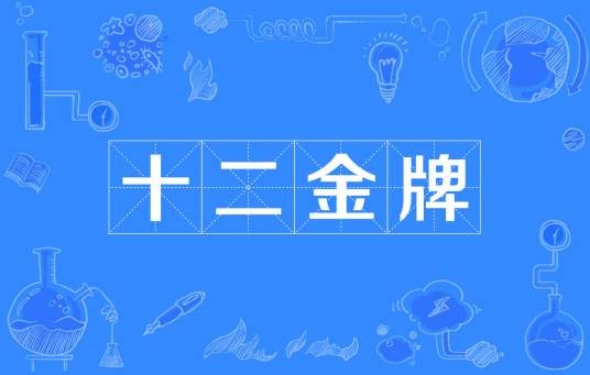 十二金牌（汉语成语）