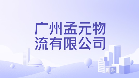 广州孟元物流有限公司