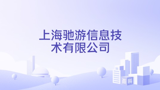 上海驰游信息技术有限公司