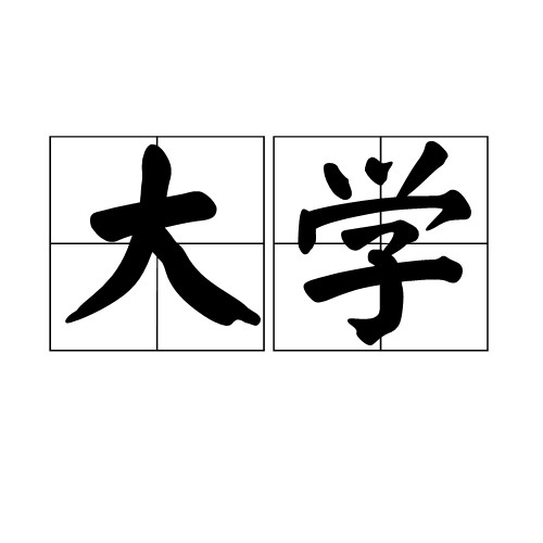 大学(实施高等教育的机构或指代相关学位)