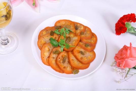 桂花糖莲藕