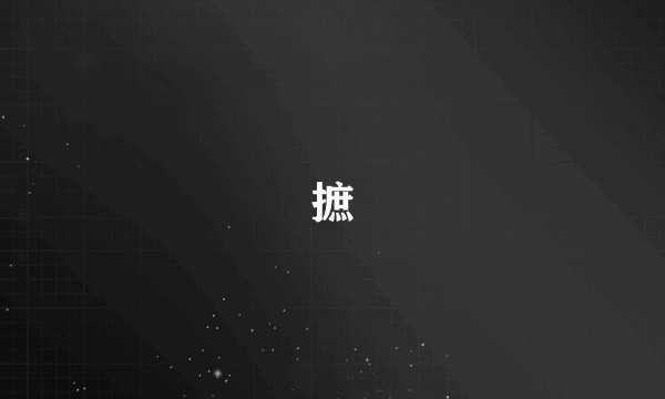摭