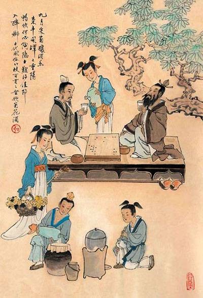 重阳节（中国庆祝丰收、祈福长寿，表达对老人尊敬与爱护的节日）