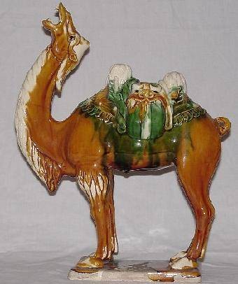 唐三彩（中国唐代低温彩色铅釉陶）
