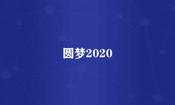 圆梦2020