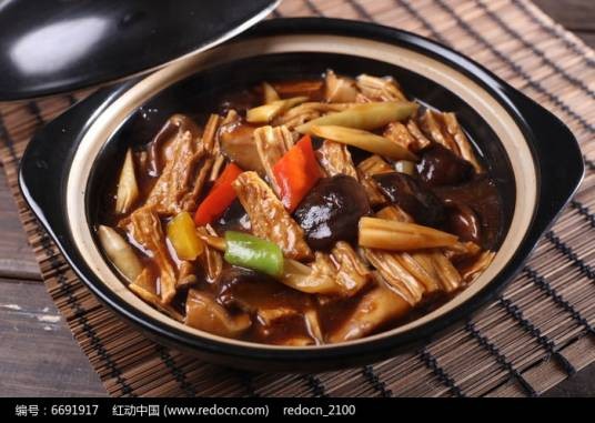香菇腐竹牛蹄子