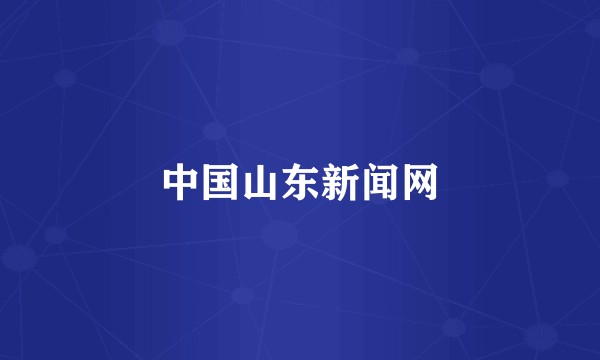 中国山东新闻网