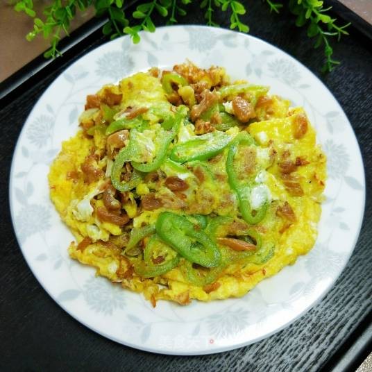 青椒煎鸡蛋