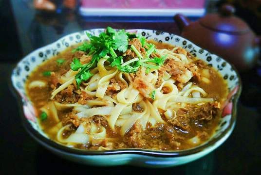 羊肉汆面