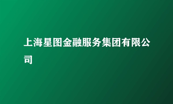 上海星图金融服务集团有限公司