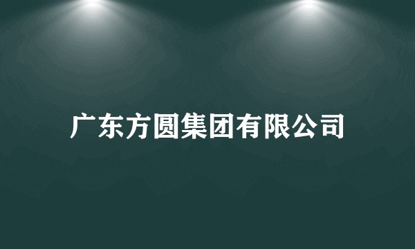 广东方圆集团有限公司