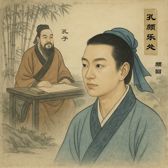 孔颜乐处（孔子与颜回安贫乐道的儒学命题）