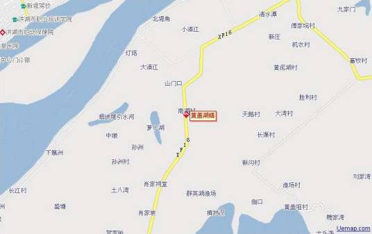 黄盖湖镇
