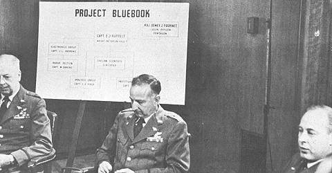 蓝皮书计划（1952年发生在美国的美国空军UFO调查项目事件）