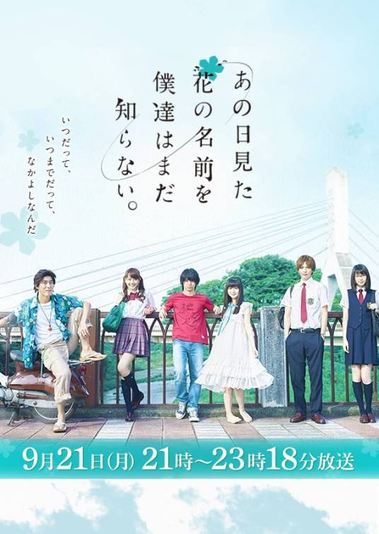 我们仍未知道那天所看见的花的名字。(日本2015年村上虹郎主演的电视剧特别篇)