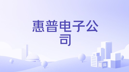 惠普电子公司