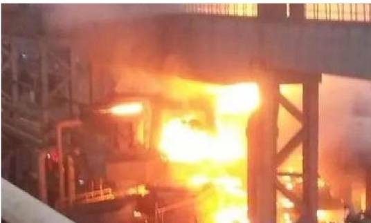 5·29萍安炼钢厂钢水翻漏事故