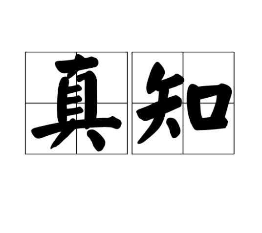 真知（汉语词语）