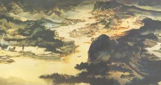 长江万里图（张大千的作品）