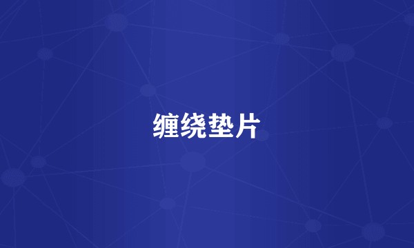 缠绕垫片