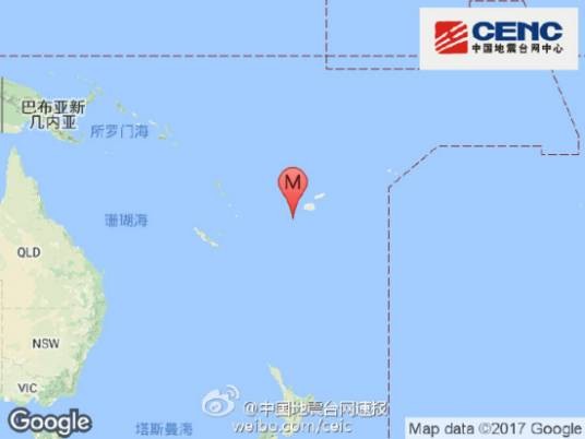 1·4斐济群岛地震(2017年地震)