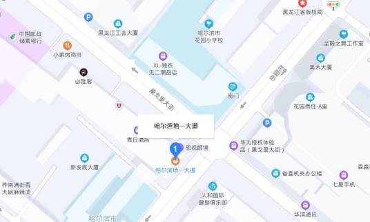 哈尔滨地一大道