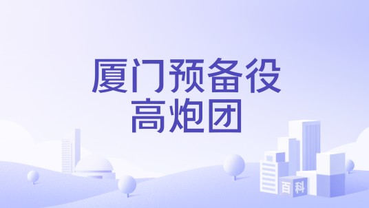 厦门预备役高炮团